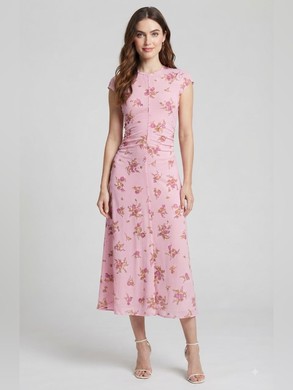 Edit by Jason Wu Ruched Midi Dress